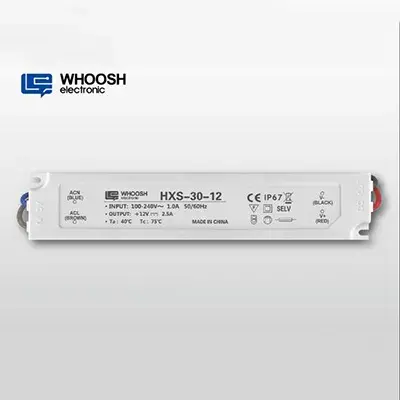 Obudowa plastikowa 30W 2.5A IP67 Wodoodporny zasilacz 30W 12V Sterownik LED