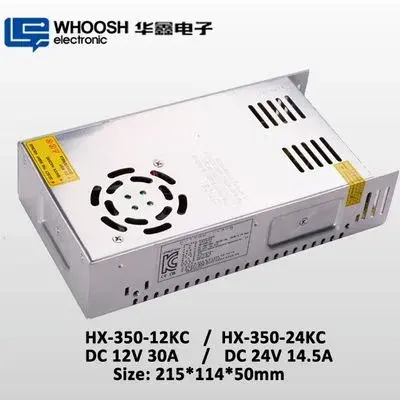 Zasilacz modułowy LED AC185-264 DC 350W z certyfikatem KC