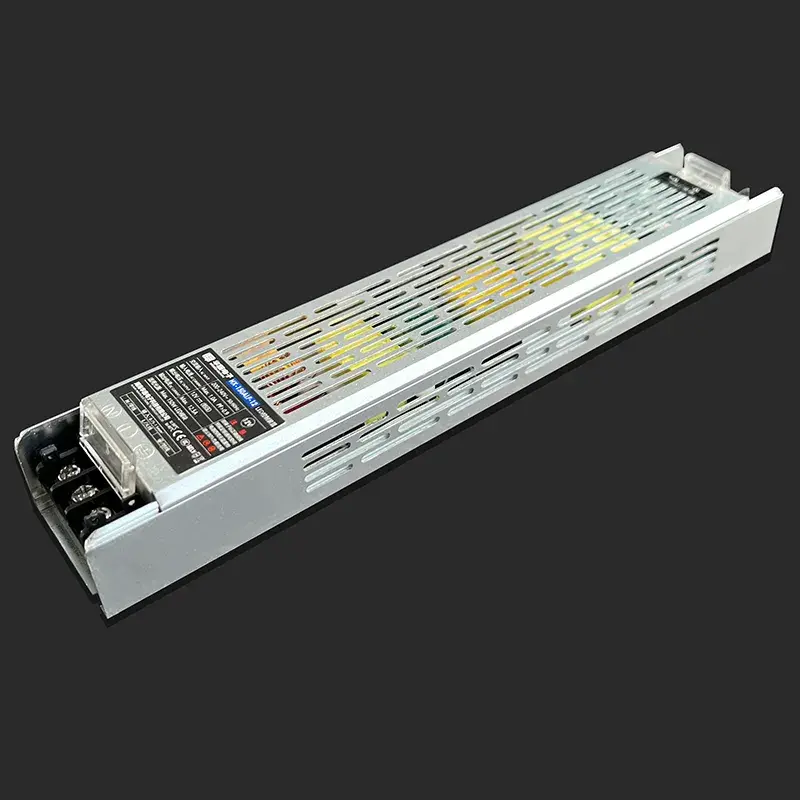 Zasilacz LED DC24V 6,25A 150W Slim CE, certyfikat PF&gt;0,97