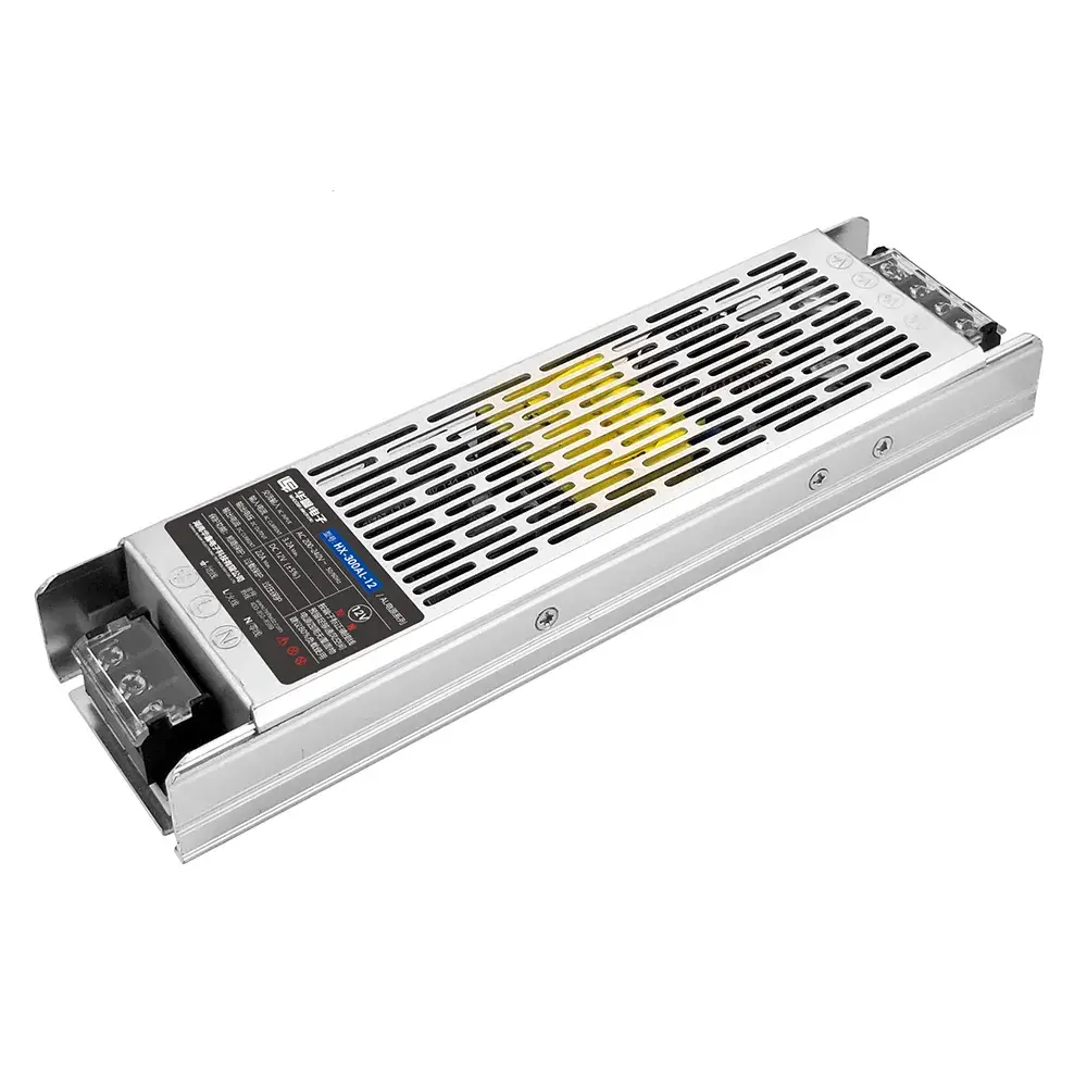 Zasilacz DC22A 12V Slim, bezszumowy, 300W, sterownik LED